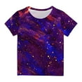 thumbnail image 1 of GERsome Tie-Dye Graphic Tees for Boys Girls Kids Summer Crewneck Short Sleeve T Shirt Cool Print for 3-14 Years Unisex Teens, 1 of 4