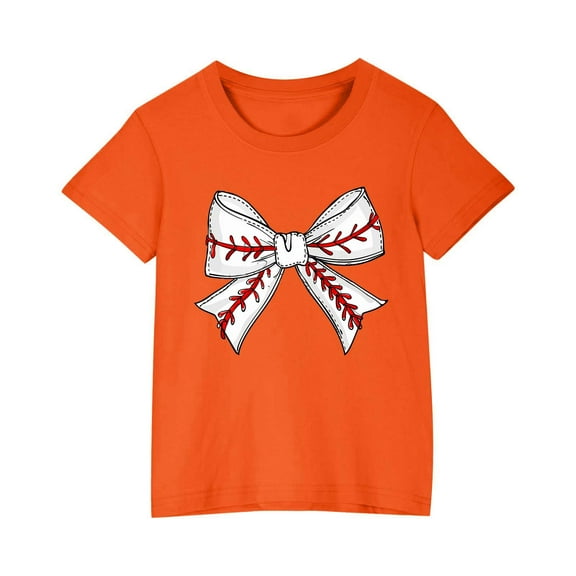 GERsome Toddler Boys Short Sleeve Shirt Unisex Kids Crewneck Soft Cotton T-Shirt Casual Graphic Summer Top Clothes Girls T-Shirts Sizes 3-10 Years, 1-Pack