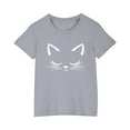 thumbnail image 1 of GERsome Toddler Boys Short Sleeve Shirt Unisex Kids Crewneck Soft Cotton T-Shirt Casual Graphic Summer Top Clothes Girls T-Shirts Sizes 3-10 Years, 1-Pack, 1 of 4