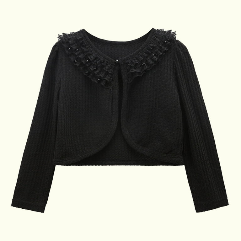 GERsome Toddler Girls Cardigan Sweater Bolero Shrug Baby Kids Long