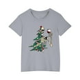 thumbnail image 1 of GERsome Toddler Girls T-Shirt Boys Short Sleeve Shirt Unisex Kids Christmas Graphic Cute Summer Tops Tees Sizes 3-10 Years, 1-Pack, 1 of 4