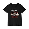 thumbnail image 1 of GERsome Toddler Girls T-Shirt Boys Short Sleeve Shirt Unisex Kids Christmas Graphic Cute Summer Tops Tees Sizes 3-10 Years, 1-Pack, 1 of 4