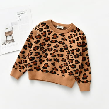 GERsome Toddler Infant Baby Girl Boy Knit Sweater Oversized Crewneck Warm Pullover Sweatshrit Fall Winter Tops
