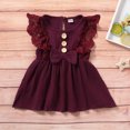 thumbnail image 1 of GERsome Toddler Kids Girls Princess Dress Floral Casual Dress Girls Party Dres, 1 of 9