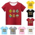 thumbnail image 1 of GERsome Toddler Kids T-Shirt,Unisex Baby Short Sleeve Shirt Cute Print Crewneck Summer Tee for Boys Girls 3-14 Years, 1 Pack, 1 of 4