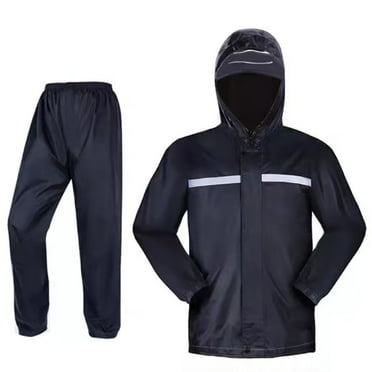 GERsome Unisex Rain Suits Waterproof Rain Jacket Coat Pants Women Fishing Rain Gear Workwear