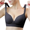 thumbnail image 1 of GERsome Wireless Seamless Bras for Women No Underwire Deep V Neck Soft Support Full Coverage Comfortable Bra, 1 of 7