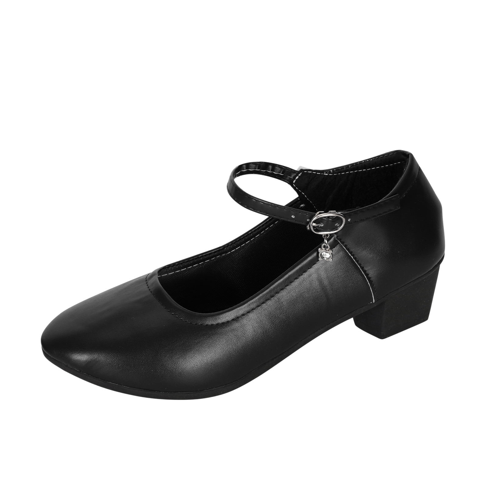 GERsome Women Mary Janes Shoes for Dress Shoes Low Chunky Heels Work ...