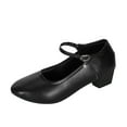 thumbnail image 1 of GERsome Women Mary Janes Shoes for Dress Shoes Low Chunky Heels Work Pumps, 1 of 5