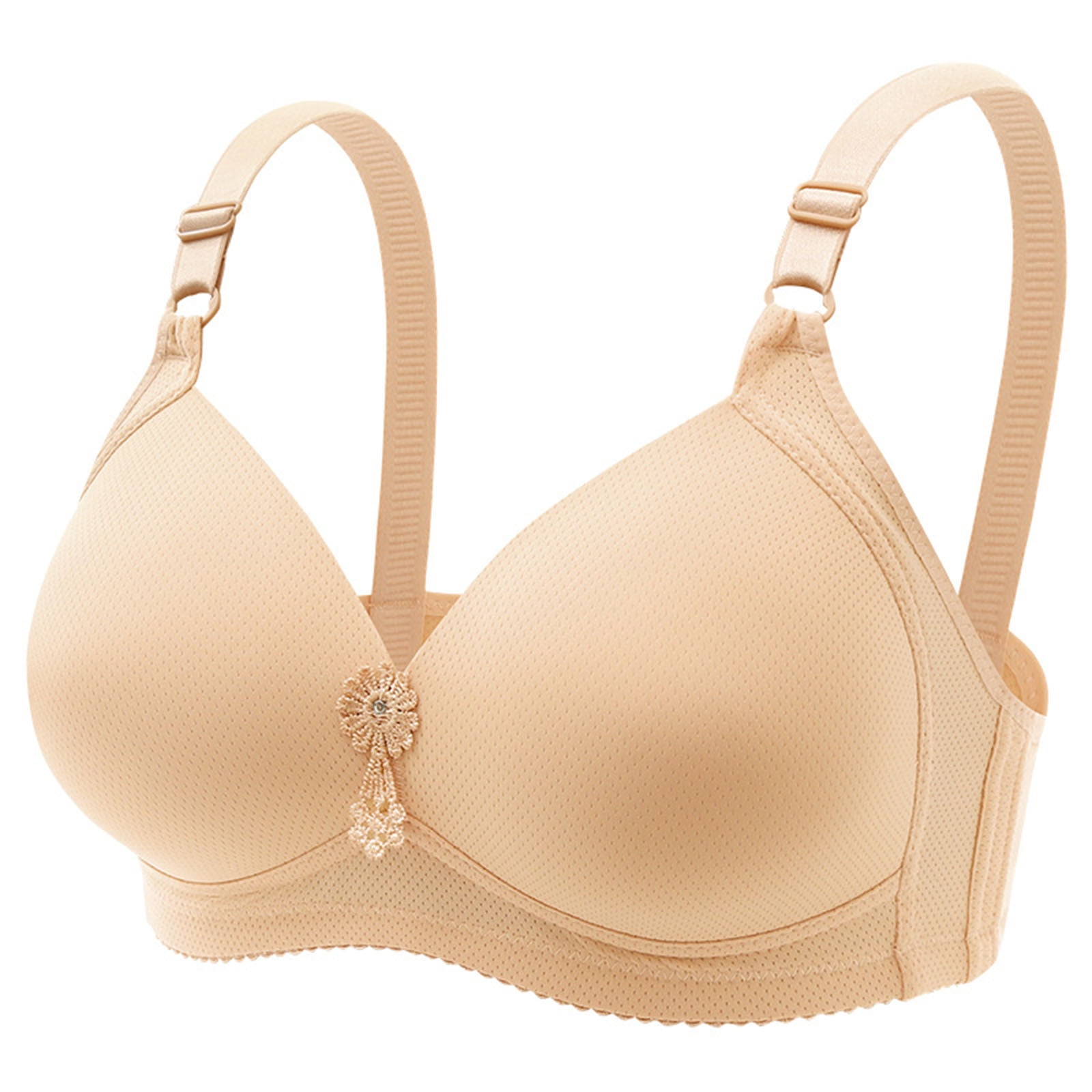 GERsome Women Push Up Bra,Hide Back Fat Full Back Coverage Fashion Deep Cup Bra Uplift Sport Bra