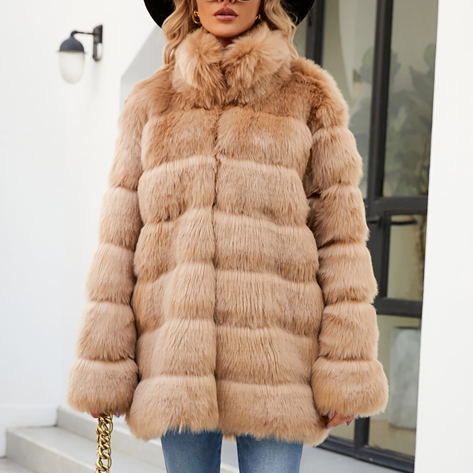 Herlipto Winter Love Faux Fur Coat beige Her lip to ハーリップトゥ
