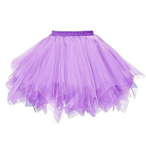 GERsome Women's 1950s Vintage Tutu Petticoat Ballet Bubble Skirt