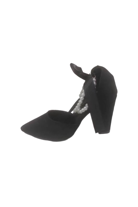 Women's Block Heels Ankle Strap Closed Pointy Toe Comfort Chunky Dress Pumps Shoes for Work Party Wedding, Black Size 6