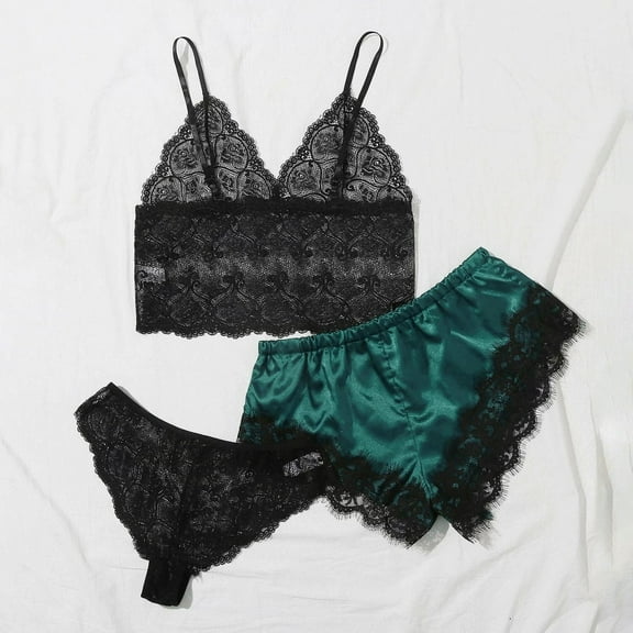 GERsome Women's Cami Top and Short Pajama Set Sexy Soft Pajamas for Women