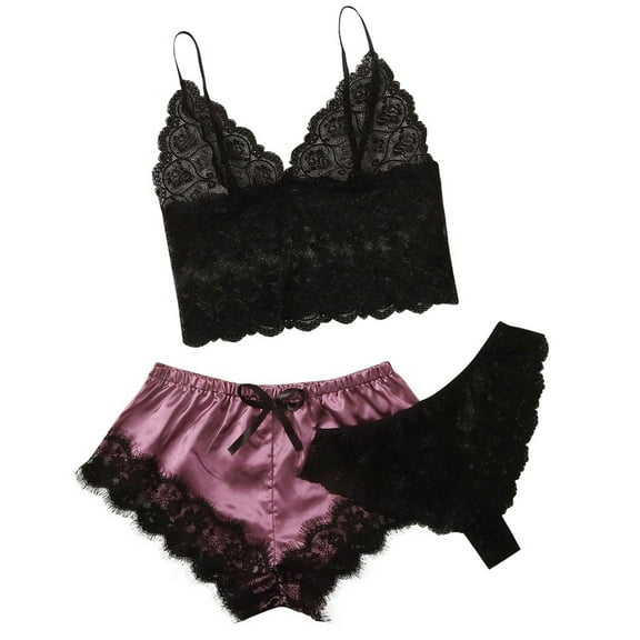 GERsome Women's Cami Top and Short Pajama Set Sexy Soft Pajamas for Women