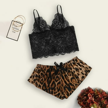 GERsome Women's Cami Top and Short Pajama Set Sexy Soft Pajamas for Women