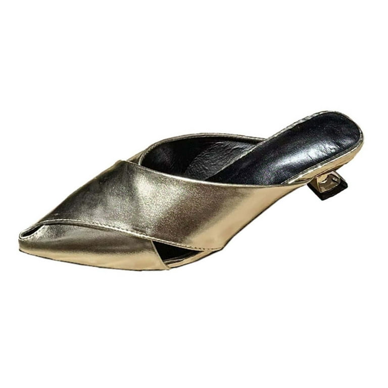 Low heel closed toe mules hotsell