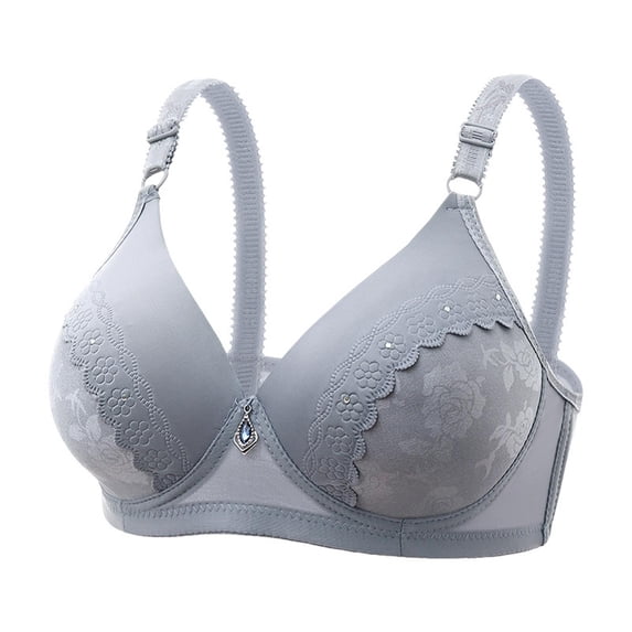 GERsome Women's Comfortable Push Up Embroidery Lace Bra Embraced Bras for Women