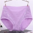 thumbnail image 1 of GERsome Women's Cotton Underwear High Waisted Plus Size Soft Briefs Full Coverage Ladies Panties XL-6XL, 1 of 3