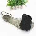 thumbnail image 1 of GERsome Women’s Jelly Shoes Cute Flower Non-Slip Flat Sandals Comfy Open Toe Clear Jelly Sandal for Outdoor Walking Beach, 1 of 3