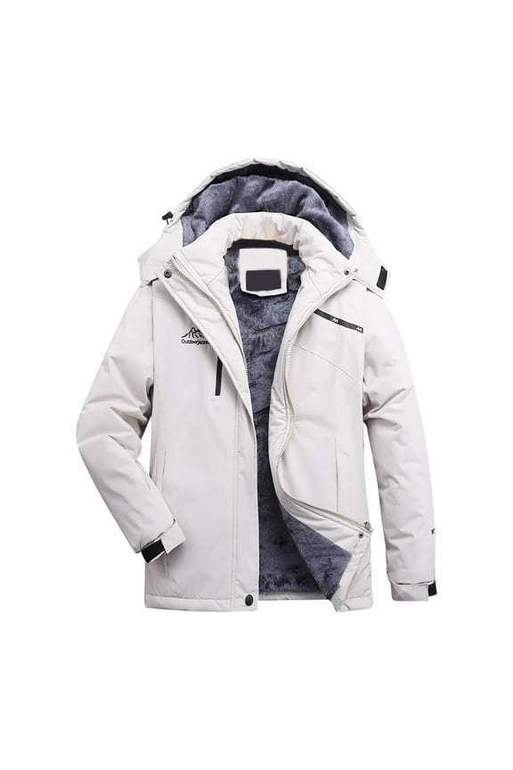 Women's Ski Jacket Warm Fleece Lined Winter Coats Water Resistant Snow Jackets Parka with Pockets