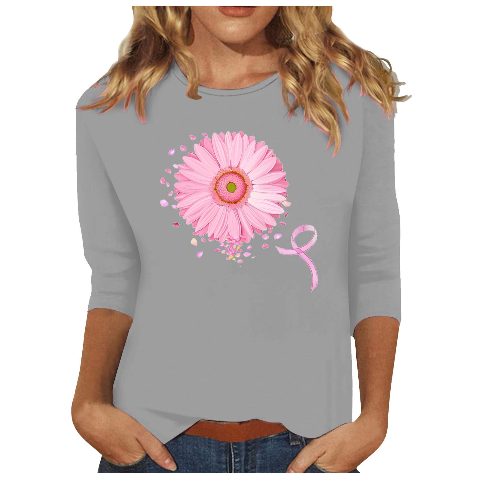 Never Give Up T-Shirt Breast Cancer Daisy Flower Woman T-Shirt Never Give Up T-Shirt Breast Cancer Daisy Flower Woman T-Shirt