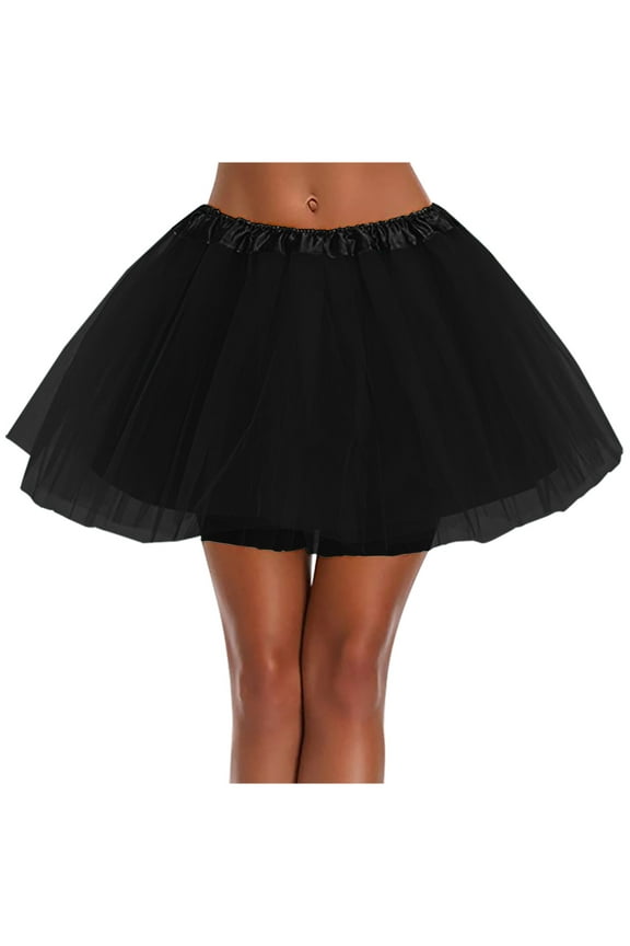 Women's Tutu Skirts Tulle Tutu Skirt Ballet Dance Skirts Layered Tutu Short Skirt Party Festival Costume