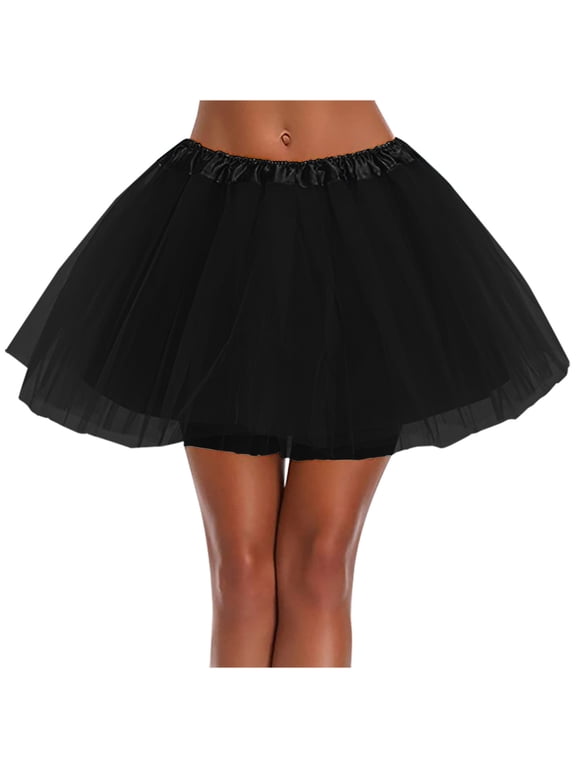 Women's Tutu Skirts Tulle Tutu Skirt Ballet Dance Skirts Layered Tutu Short Skirt Party Festival Costume