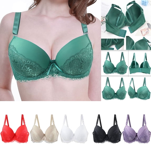 GERsome Women's Wireless Minimizer Bra Plus Size Non-Padded Soft Full Figure Bra S-3XL