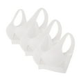 thumbnail image 1 of GERsome Womens 3 Pack Comfortable Workout Sports Bras Low-Impact Activity Sleep Yoga Bras, Sizes S-5XL, 1 of 3