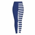 thumbnail image 1 of GERsome Womens Leggings Striped Footless Stretchy Tights Pants Workout Leggings Funny Graphic High Waist Party Leggings Size XL, 1 of 9