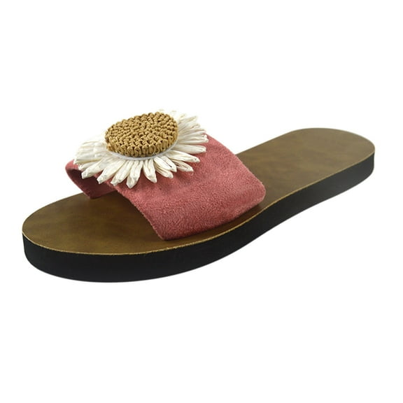 GERsome Womens Sandals Flower Open Toe Sandal - Dressy Sandals Women - Comfortable Summer Bohemia