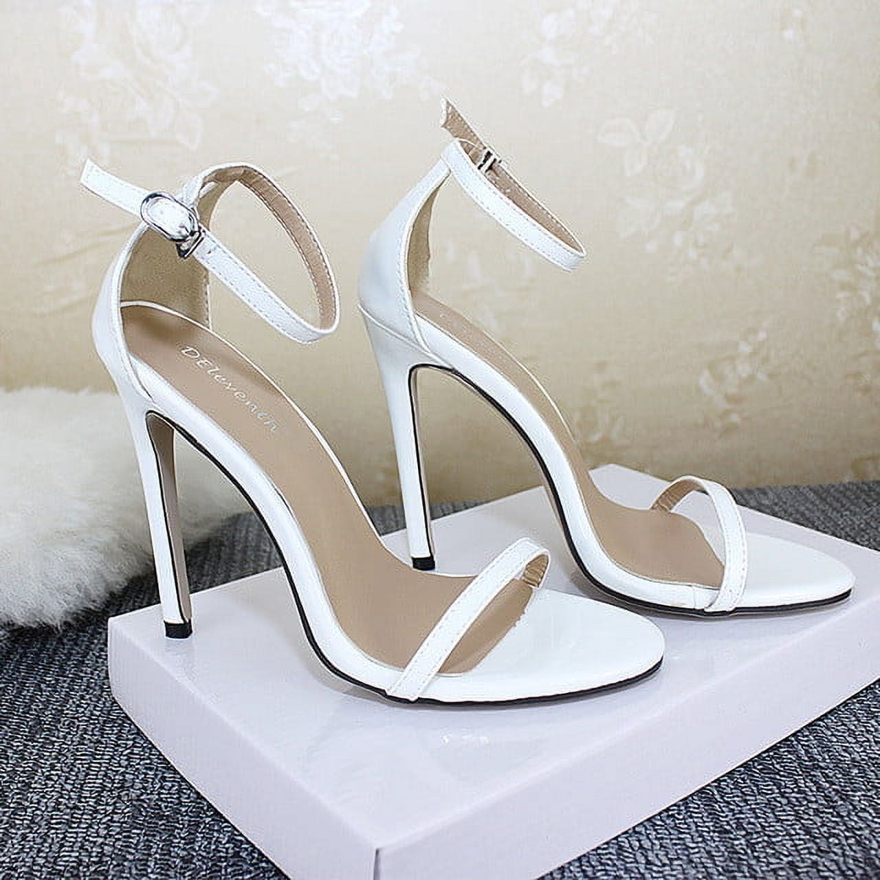 Pencil high heels sandals deals