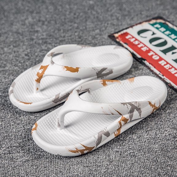 GERsome Womens Sandals, Orthotic Flip Flops With Arch Support, Comfortable Walking Sandals
