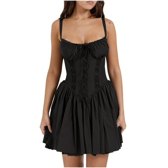 GERsome Womens Sexy Sleeveless Summer Casual Dresses Sleeveless Tshirt Sundress Vest Tank Sun Dress