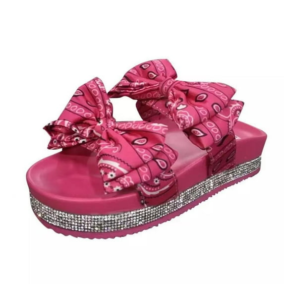 GERsome Womens Slippers Women Dressy Comfy Platform Casual Shoes Summer Beach Travel Slipper Flip Flops