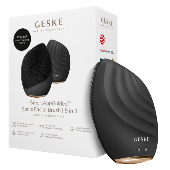 GESKE Sonic Facial Brush 5 in 1 Gray