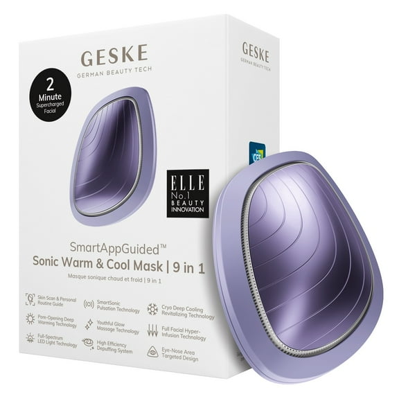 GESKE Sonic Warm & Cool Mask | 9 in 1 Tools & Brushes 4099702000063