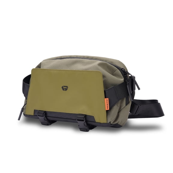 GESTAC Camera Bag Adjustable Capacity Crossbody Lightframe Ranger Photo Sling Pack Waterproof Retro