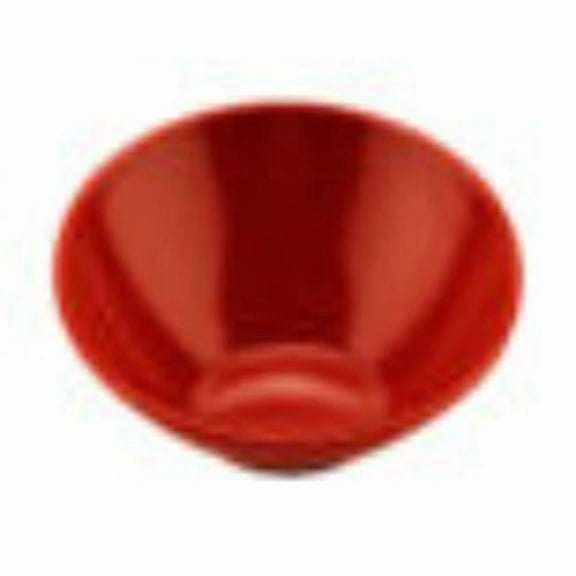 Winco B-784-RSP 5.5 oz Rim-Full 4.75 in. Cascading Petite Bowl, 2.75 in. Deep - Red Sensation