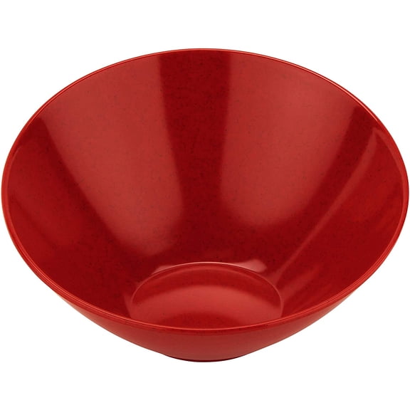 G.E.T. Heavy-Duty Angled Serving Bowl, 1 Quart (Oval), Red