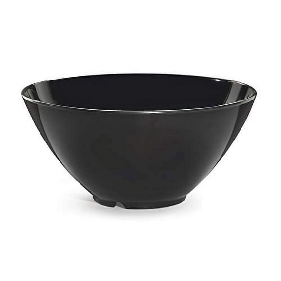 GET B-791-BK Large Melamine Serving Bowl, 4 Quart, Black