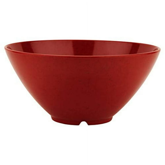 GET B-791-RSP Large Melamine Serving / Garbage Bowl, 4 Quart, Red