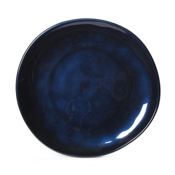 GET CS-9-CSB-EC Shatter-Proof Melamine Dinner Plate, 9", Blue (Set of 4)