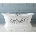 thumbnail image 1 of GET NAKED ~ WALL DECAL, HOME DECOR 7.5" X 22", 1 of 3