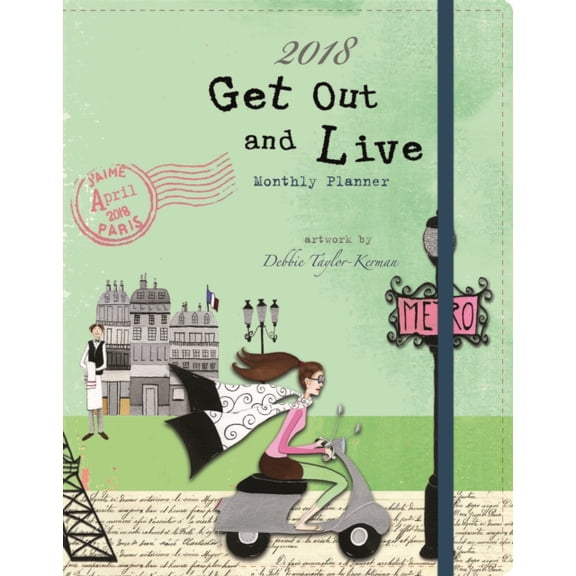 GET OUT AND LIVE A5 D CALENDAR 2018