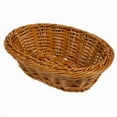thumbnail image 1 of Winco WB-1503-HY 9 x 6.75 in. Oval Basket, 2.5 in. Deep - Honey, 1 of 2