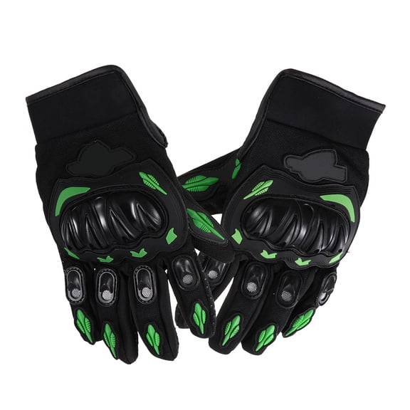 GETAJGHSD 1 Pair Green Racing Motorcycle Gloves Anti Skid Breathable Flexible Cycling Gloves