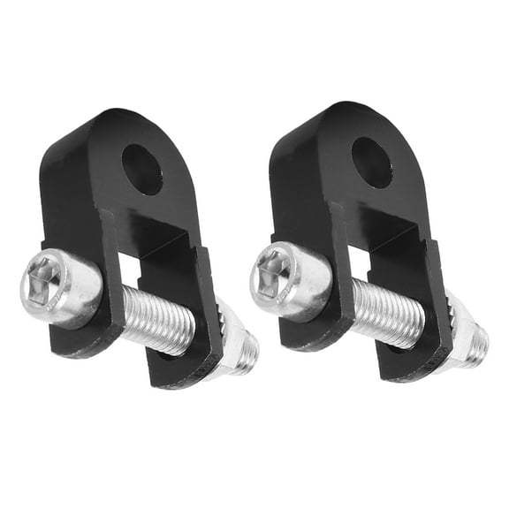 GETAJGHSD 1 Pair Shock Extensions Black Aluminum Alloy Increases Height for Motorcycle Riders