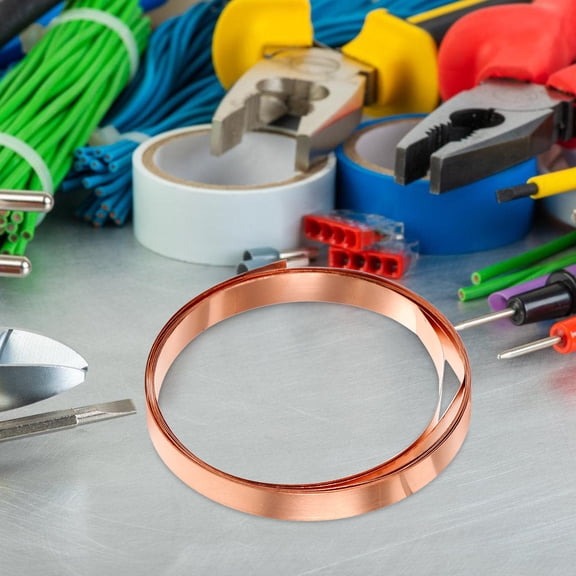 GETAJGHSD Heat Conducting Copper Sheet Rose Gold Purity 1 Roll for Electronic Applications